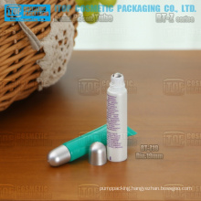 19mm diameter hot-selling good quality wholesale color customizable roll-on round pe empty cosmetic tube container